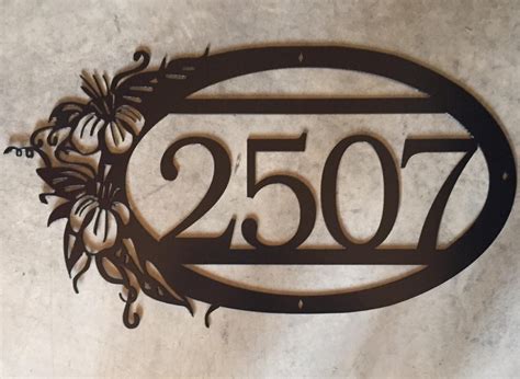 plasma cut metal house numbers|Plasma Cut House Numbers .